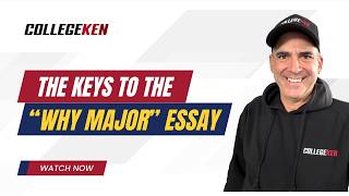 HOW DO YOU WRITE A "WHY THIS MAJOR" ESSAY THAT WORKS?
