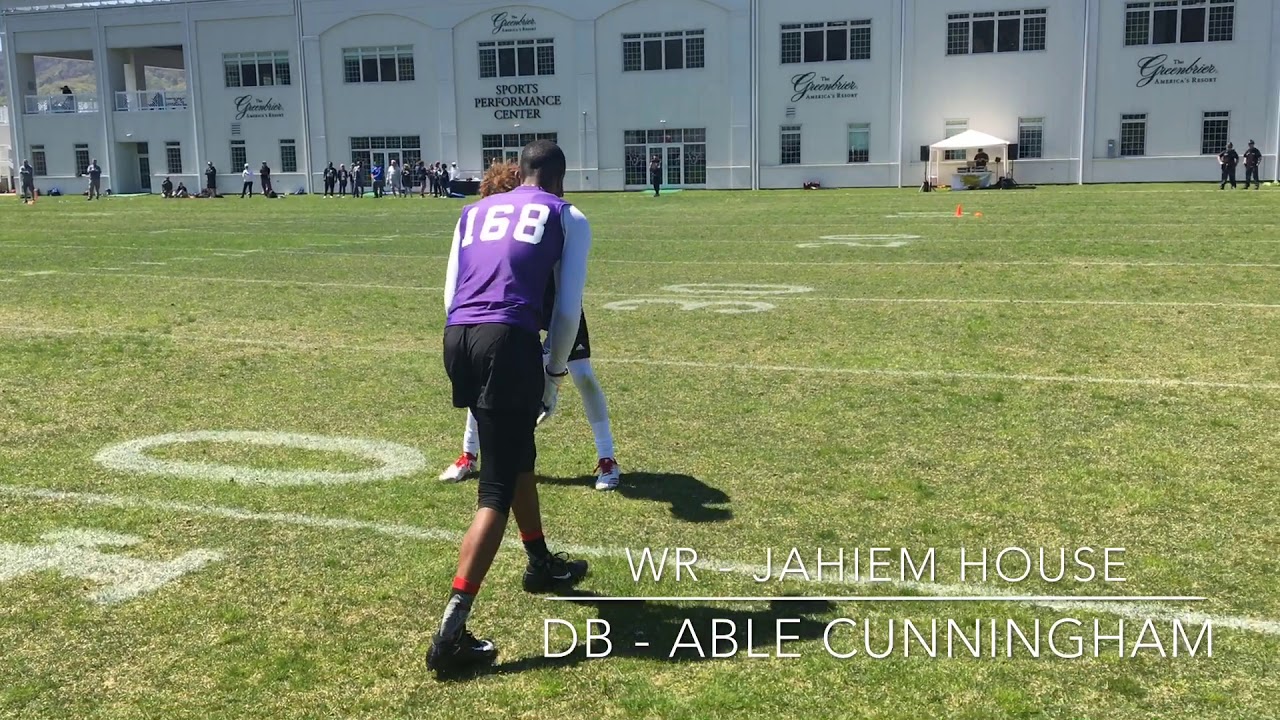 2019 Appalachia Prep Combine WR vs DBs