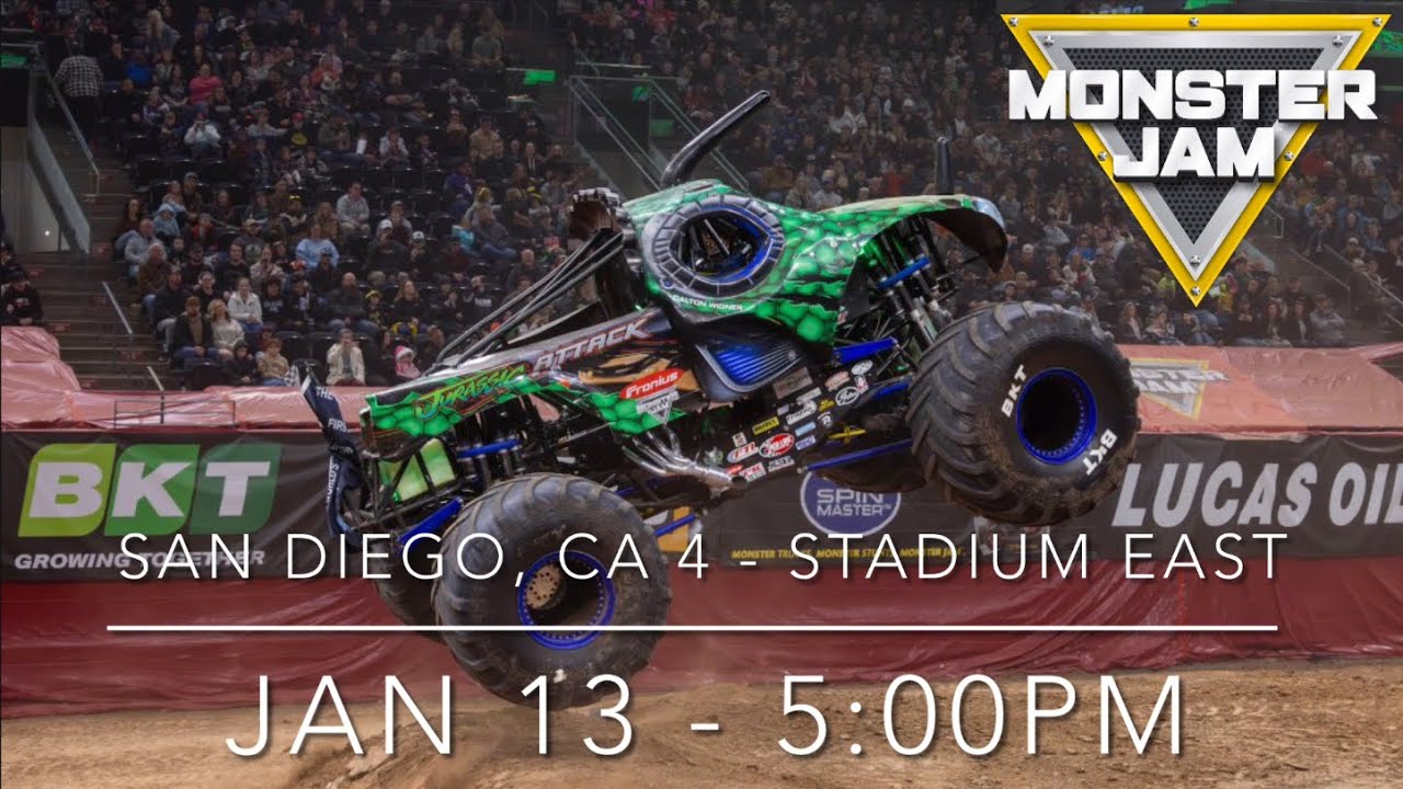 MONSTER JAM SAN DIEGO 4 JAN 12 2025 LIVE REACTION - YouTube