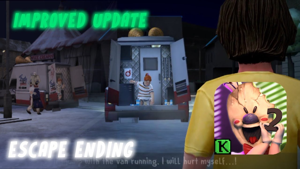 Ice Scream 2 : Horror Game | Improved Update | Escape Ending | By VEER GAMER