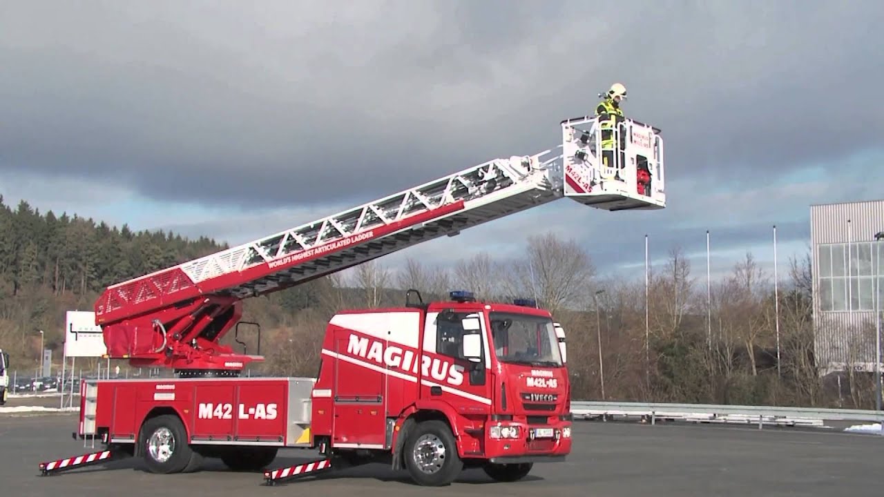 Magirus Single Extension Gelenkdrehleitern