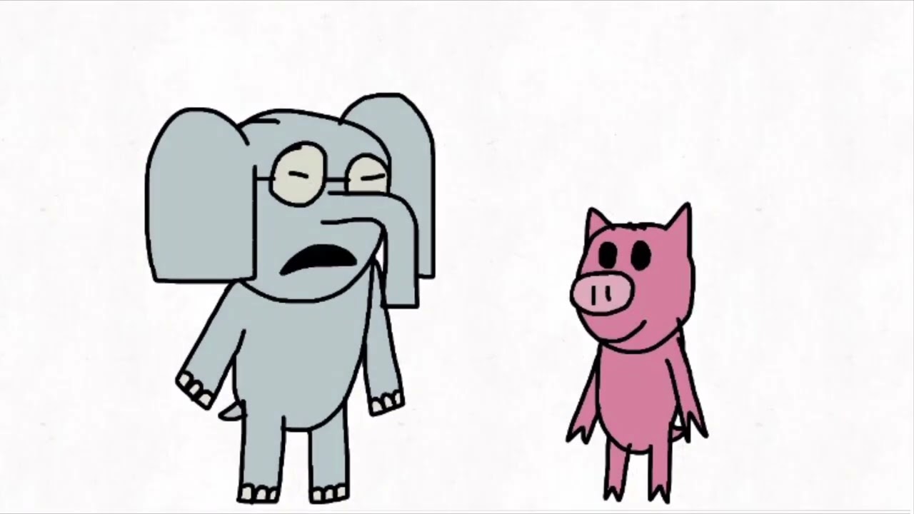 Pigs Make Me Sneeze! - Elephant and Piggie Animated REUPLOAD