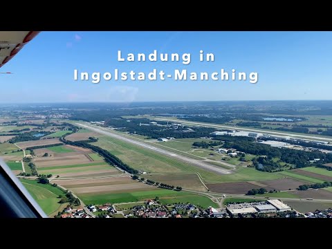 Landung in Ingolstadt-Manching