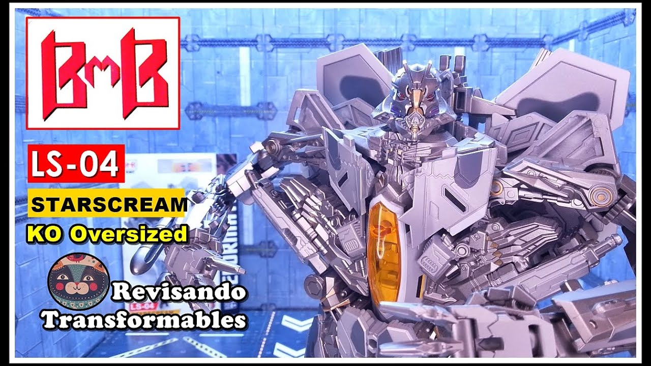 Black Mamba LS-04 Star Adjutant KO Oversized Starscream - YouTube