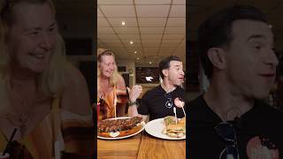 THE CROWD RAN THE CHALLENGE! #eatingshow #food #foodie #eatingchallenge  #shorts