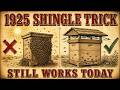 The 1925 Wood Shingle Trick That Saves Bees From Extreme Heat