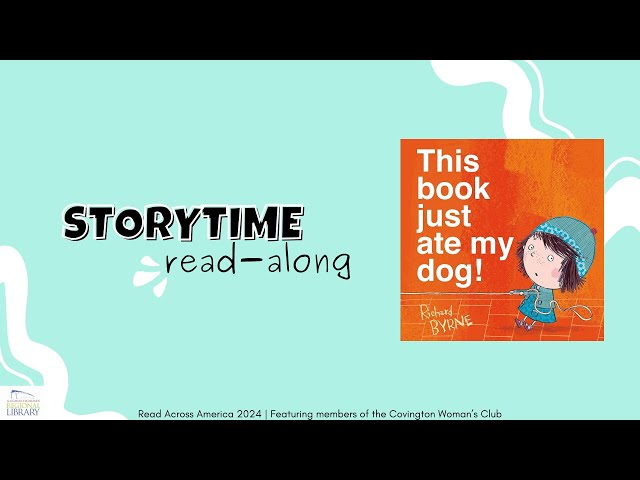 Read Along | This Book Just Ate my Dog| Read Across America - Covington Woman's Club