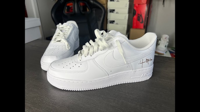 Travis Scott Air Force 1 Unboxing 