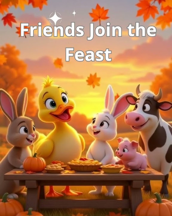 Duck & Chick – Thanksgiving Market Bounty | Fun Harvest Dance | Juli a Julie a Kids