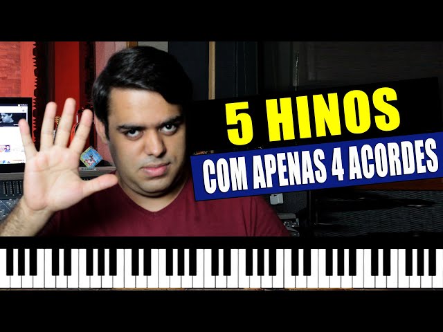 Toque milhares de músicas no teclado com esses 4 acordes 