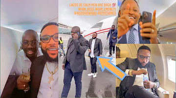 I Have Never Fly Business Class In a While - As Emoney & Others Celebrate Return From Liberia