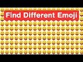 Genius Eyes Challenge! Find Odd Google Emoji in 15 seconds