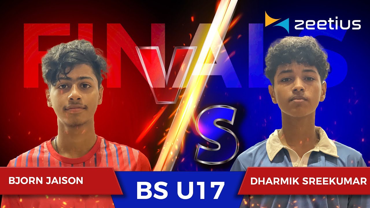 FINALS - BOYS SINGLES U17 - KERALA STATE JUNIOR RANKING BADMINTON ...