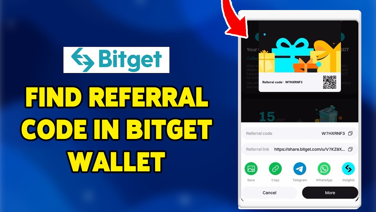 How To Find Referral Code In Bitget Wallet 2024 | Locate Your Bitget Wallet Referral Code