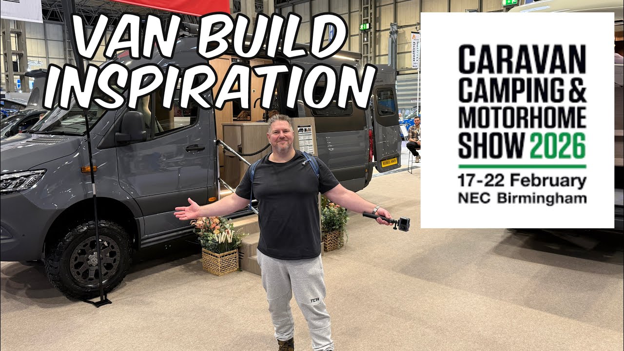 NEC Caravan Camping & Motorhome Show 2026 - Walkaround Tour & a Visit ...