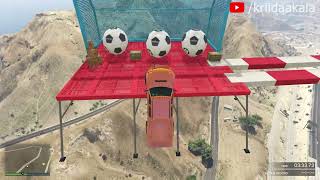 Gta5 online parkour gameplay with truck Los Haters 0.000001% can finish this |GTA V