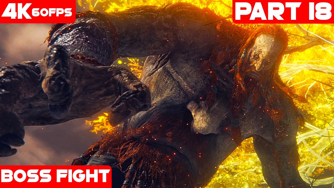 ELDEN RING Gameplay Walkthrough FULL GAME Part 18 BOSS FIGHT [4K 60FPS PC] - No Commentary