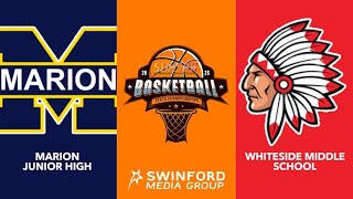 Celebrity SIJHSAA Class L State Basketball Semi-Final: Marion Junior High vs. Whiteside Middle School Profile