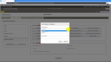 KenyaEMR Lab Full Order Navigation