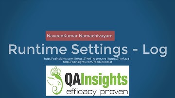 Learn LoadRunner Series - #10 - Runtime Settings - Log