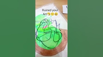 THE UNDO BUTTON| Right place for artist|#art #artist #traditional #struggle #shorts #meme