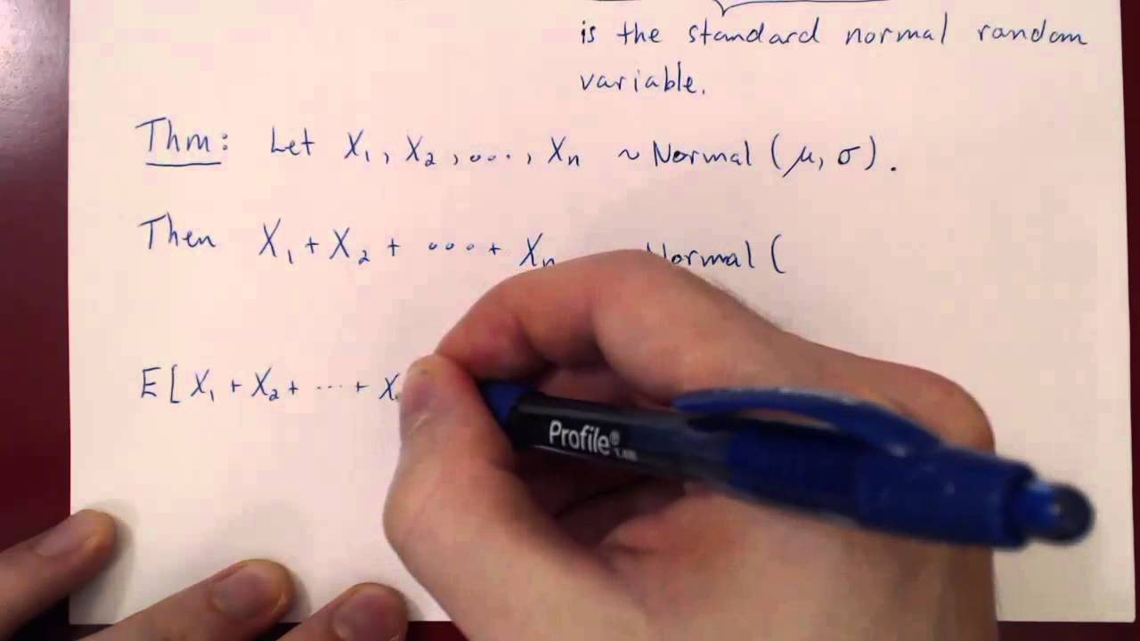 Нормальное распределение. Часть 1