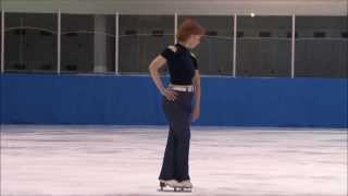 Adult Ice Skater Interpretive Solo
