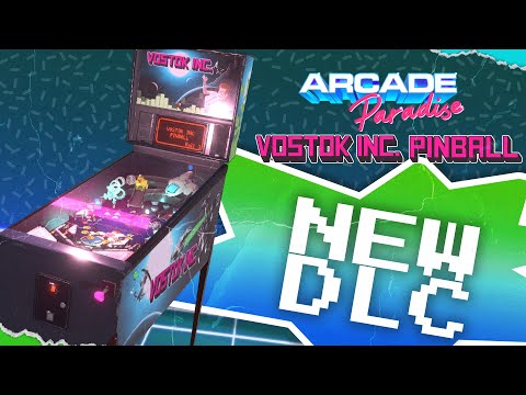 Arcade Paradise | Vostok Inc. Pinball DLC Trailer