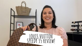 LV SPEEDY 35 REVIEW including mod shots and what fits inside| mrs_leyva