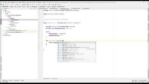 Dagger | RxJava | RxAndroid | Kotlin : Dagger Stage 1 - Part 1