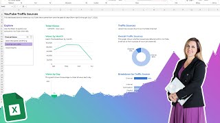 How to Make Interactive Dashboards in Excel: YouTube Stats Example