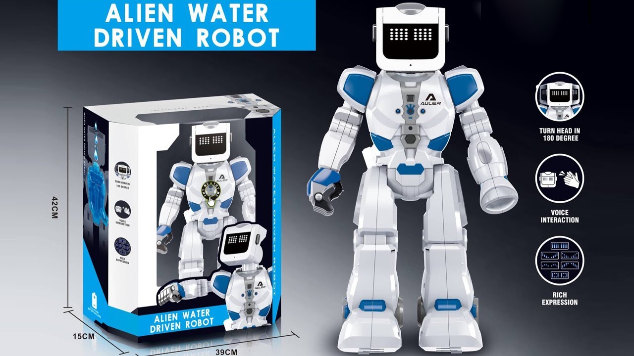 ZIGO TECH Water driven Smart Robot - YouTube