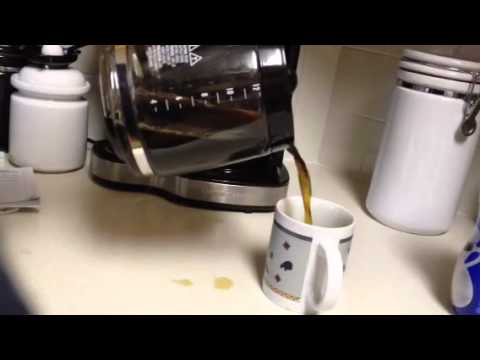 Hamilton Beach coffee maker leaking!! - YouTube