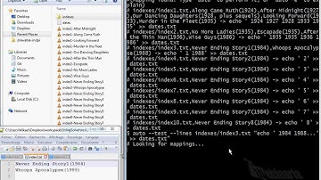 Incredible Automated file/movie/date manipulation in bash