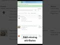 How to add missing attributes in Amazon listing