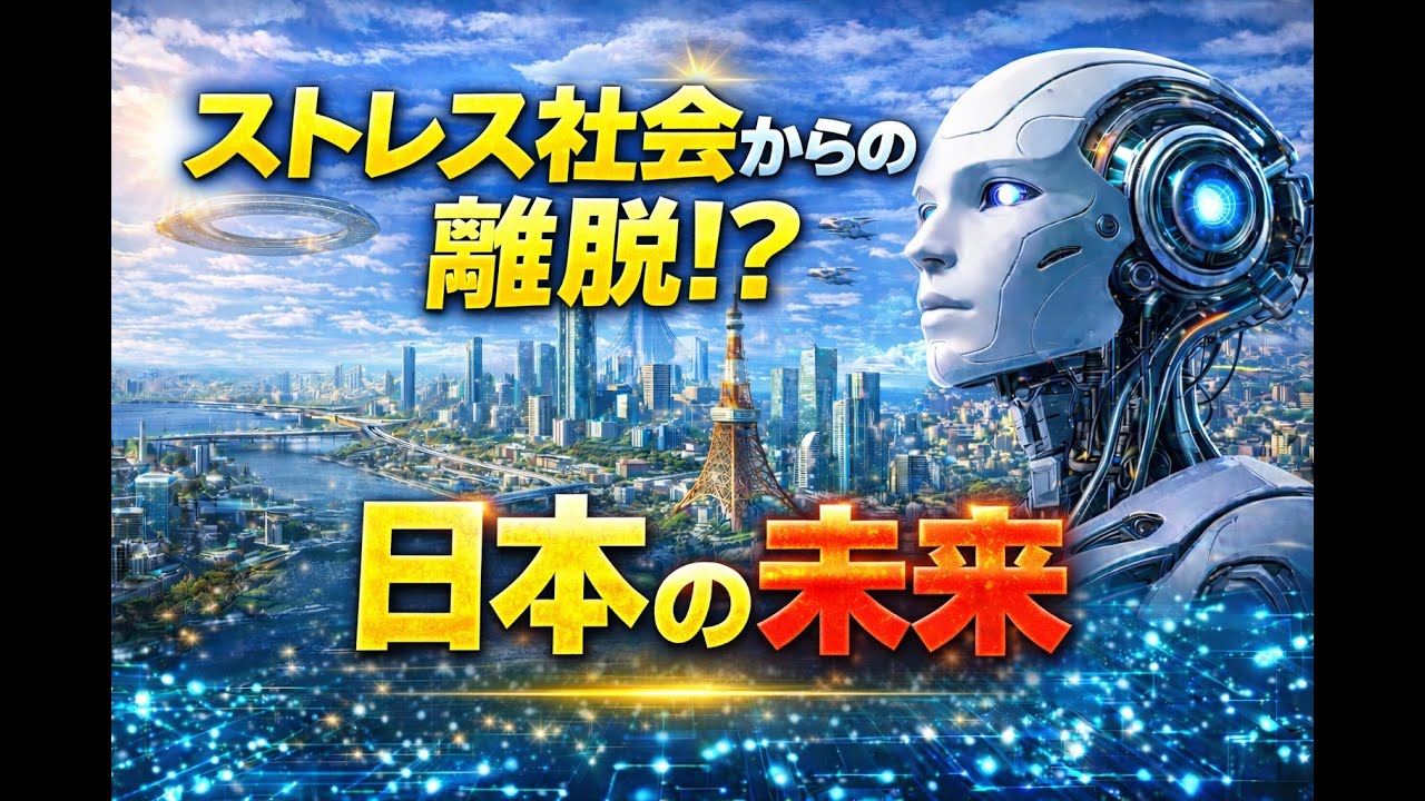 ストレスが激減？ 日本の未来はきっと明るい