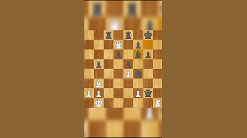 Chess puzzle with checkmate in only 2 moves