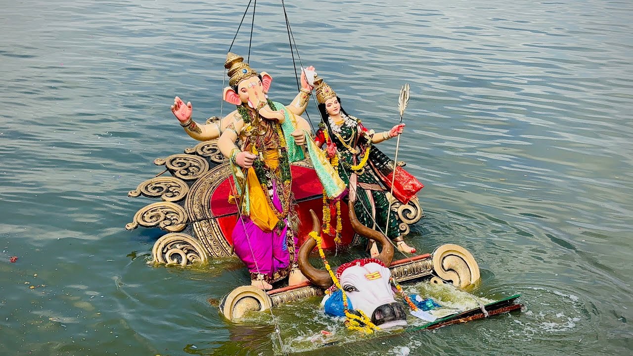 Big Ganesh Nimajjanam 2025 | Ganpati Visarjan in Hyderabad | Big Ganesh at Tank bund immersion 2025