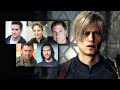 Character voice comparison  leon kennedy from resident evil games