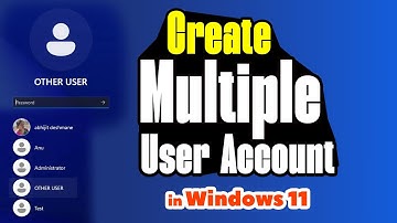 How to Create Multiple User Account in Windows 11 PC or Laptop - 2 Methods - 2025