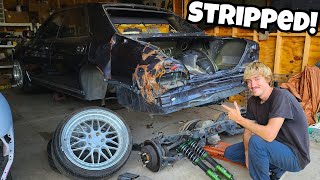 Stripping my Nissan Gloria Restoration Project!