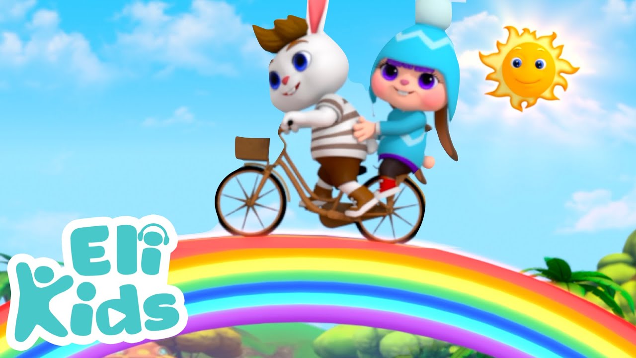 Rainbow Colors  Eli Kids Songs  Nursery Rhymes