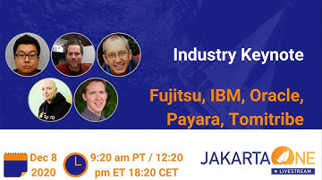 Industry Keynote | JakartaOne Livestream