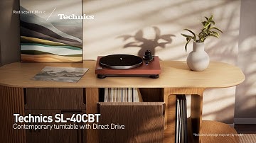 SL-40CBT | Contemporary Turntable with Direct Drive