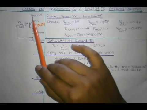 Electronics Project: Electronics Alarm circuit using PNP transistor