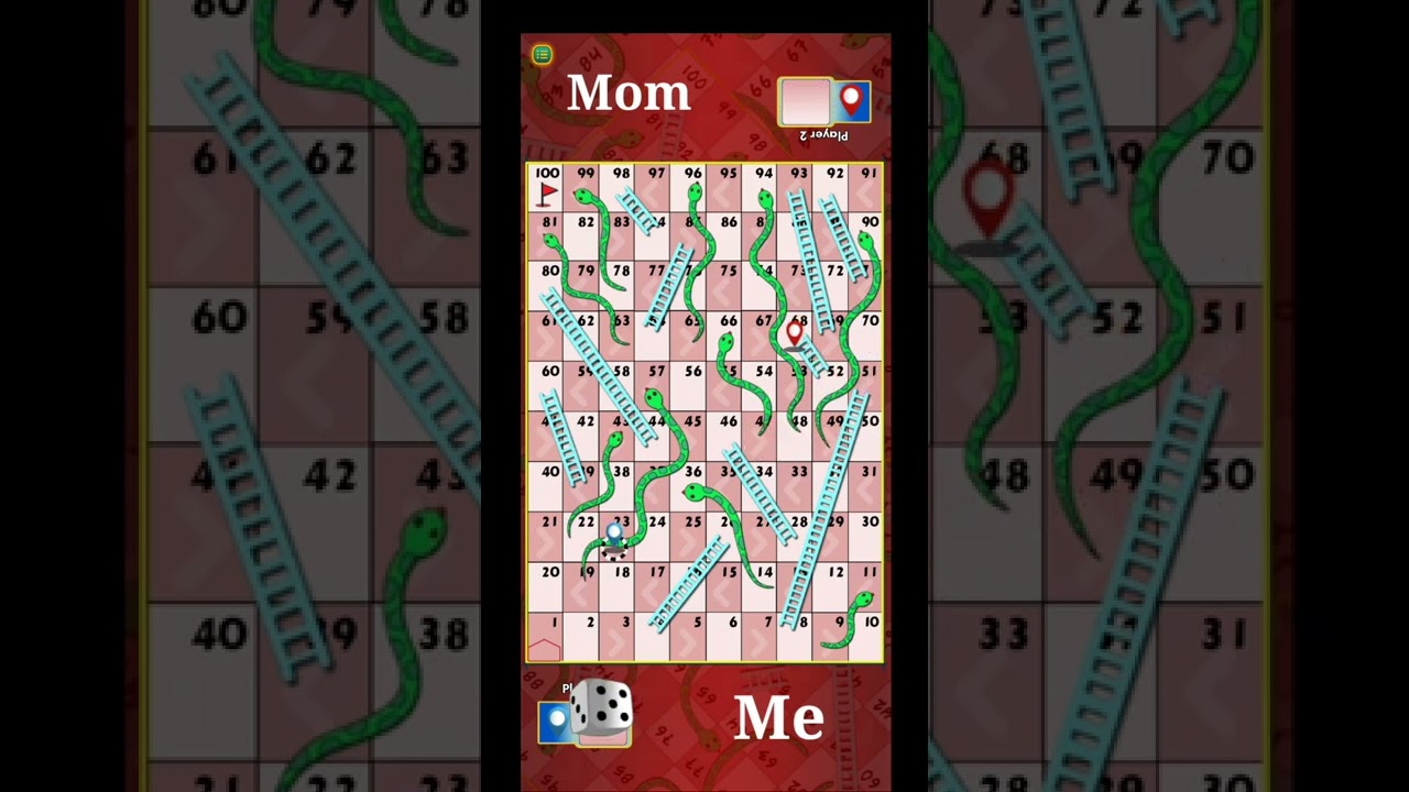 Sap Sidi Snake and ladders 🔥gameplay🔥 How To Play Saamp Sidi Game With Mom #4
