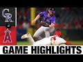 Rockies vs. Angels Game Highlights (7/28/21) | MLB Highlights