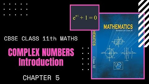 Chapter 5 - COMPLEX NUMBERS & QUADRATIC  EQUATIONS| INTRODUCTION |Exercise  5.1|11th Maths|Tamil|GS