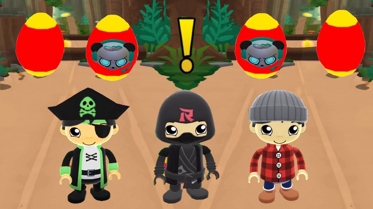 TAG WITH RYAN WASHINGTON VS STEALTH NINJA VS PIRATE RYAN GHOST GAMEPLAY