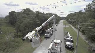 Emera Maine crews helping restore power in Oldsmar